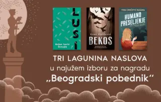 Tri romana u izdanju Lagune u najužem izboru za „Beogradskog pobednika“