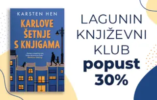 Lagunin književni klub čita „Karlove šetnje s knjigama“ – popust 30% do 6. juna