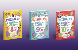 Mućni glavom – vreme je za mozganje! „Mozgalice za pametnu decu“ od 8, 9 i 10 godina
