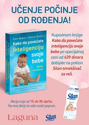Knjiga „Kako da povećate inteligenciju svoje bebe“ sa poklonom - slika 1