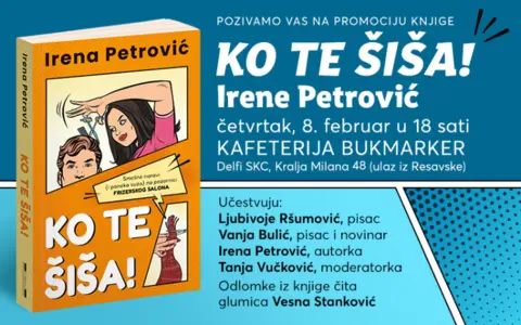 Predstavljanje zabavnih priča iz frizerskog salona – „Ko te šiša!“ 8. februara u SKC-u - slika 1