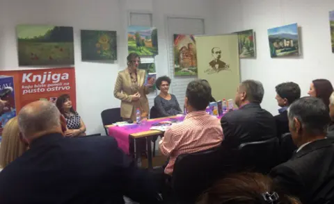 Jelica Greganović gostovala u Narodnoj biblioteci u Rekovcu - slika 1