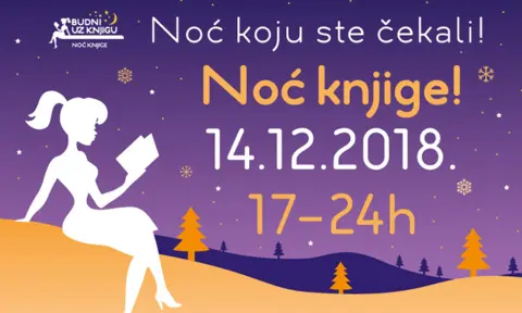 Noć knjige – 14. decembra od 17 sati do ponoći - slika 1