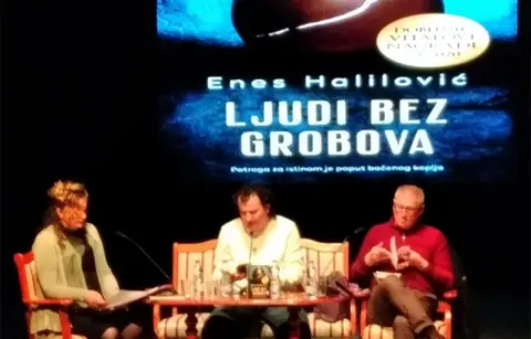 „U svakom čoveku postoji kap ljubavi i dobrote“ – roman „Ljudi bez grobova“ predstavljen Čačanima - slika 1