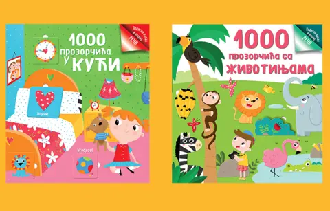 1000 prozorčića za učenje prvih reči i pojmova! - slika 1