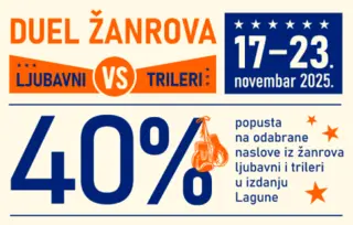 Ko će pobediti u duelu žanrova? Čak 40% popusta na ljubavne i triler romane!