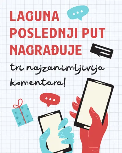 Laguna nagrađuje komentare