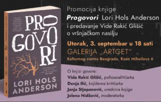 O vršnjačkom nasilju povodom knjige „Progovori“ 3. septembra