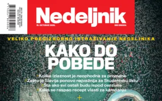Nedeljnik u knjižarama Delfi