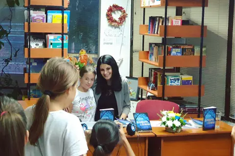 U Lapovu održana promocija knjige „O krilima i čudima“ Aleksandre Filipović - slika 1