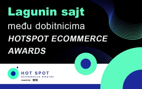 Lagunin sajt među dobitnicima „HotSpot eCommerce Awards“ - slika 1