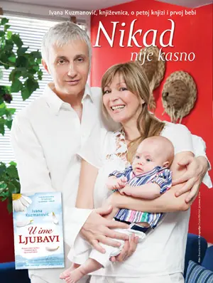 Nikad nije kasno: Ivana Kuzmanović, književnica, o petoj knjizi i prvoj bebi - slika 1