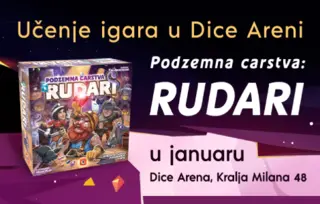 Učenje igara u Dice Areni: „Podzemna carstva: Rudari“