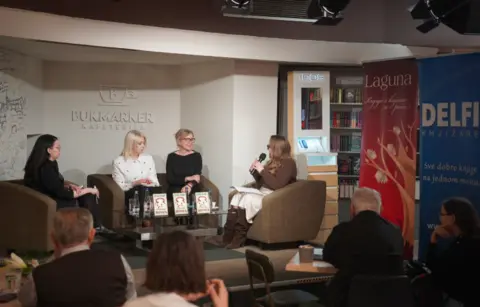 O ljubavi, hrabrosti i nestalnosti života: predstavljen roman „Pre zalaska sunca“ mađarske književnice Eve Pap - slika 1