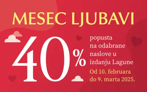 Pokažite ljubav kroz knjigu: akcija „Mesec ljubavi“ od 10. februara do 9. marta 2025. - slika 1
