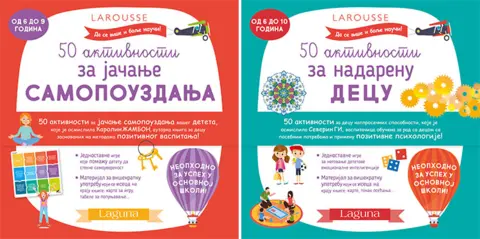 „50 aktivnosti za nadarenu decu“ i „50 aktivnosti za jačanje samopouzdanja“ u prodaji od 18. jula - slika 1