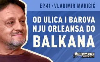 Bukmarker podkast, ep. 41 – Vladimir Maričić: Od ulica i barova Nju Orleansa do Balkana