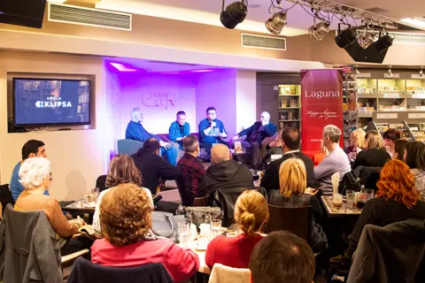 Predstavljeni romani „Osinje gnezdo“ Vlade Arsića i „Vreme od voska“ Ivana Josimova iz edicije „Eklipsa“ - slika 1