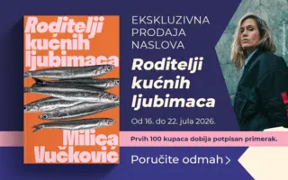 Novi roman Milice Vučković „Roditelji kućnih ljubimaca“ u ekskluzivnoj onlajn prodaji