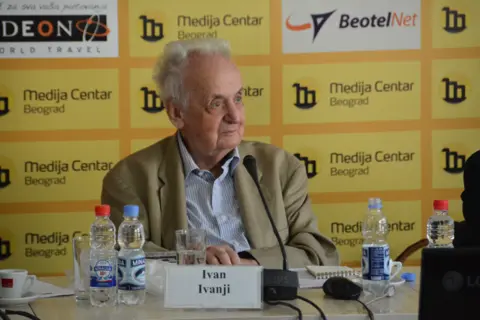 Lagunin pisac Ivan Ivanji – učesnik debate „Antifašizam u Srbiji“ - slika 1