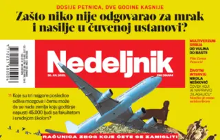 Nedeljnik u knjižarama Delfi