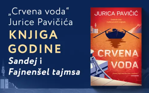 „Crvena voda“ Jurice Pavičića knjiga godine Sandej i Fajnenšel tajmsa - slika 1
