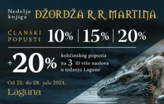 Nedelja knjiga Džordža R. R. Martina od 22. do 28. jula 2024!
