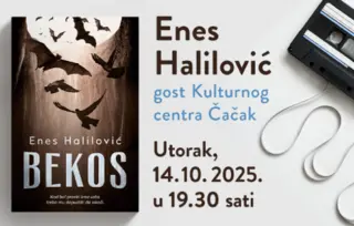 Enes Halilović u Čačku 14. oktobra