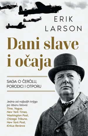 Saga o Čerčilu, porodici i otporu – „Dani slave i očaja“ Erika Larsona u prodaji od 6. jula - slika 1