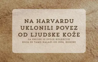 Na Harvardu uklonili povez od ljudske kože sa knjige iz svoje kolekcije koja se tamo nalazi od 1934. godine
