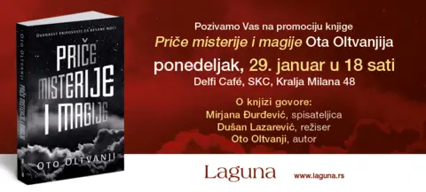 Promocija knjige „Priče misterije i magije“ Ota Oltvanjija 29. januara - slika 1