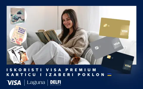 Kompanija Visa i Izdavačka kuća Laguna nastavljaju dugogodišnju uspešnu saradnju još jednom sjajnom akcijom - slika 1