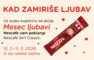Laguna i Nescafe u akciji „Kad zamiriše ljubav“