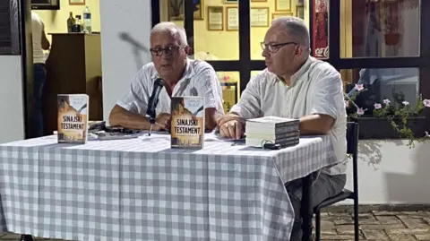 „Sinajski testament“ Vanje Bulića predstavljen u kući Đure Jakšića u Srpskoj Crnji - slika 1