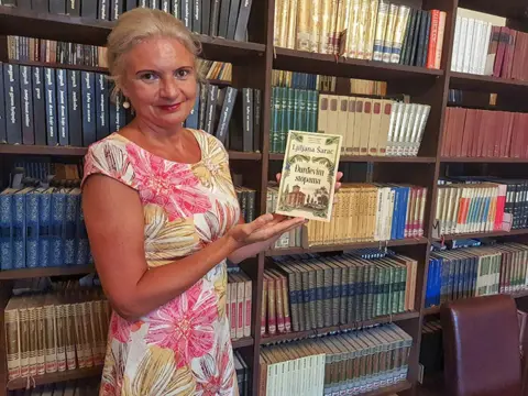 Promocija romana „Đurđevim stopama“ Ljiljane Šarac u Čajniču - slika 1
