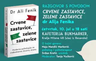 O knjizi „Crvene zastavice, zelene zastavice“ 10. jula u SKC-u