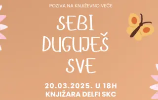 „Evropa Dona Srbija“ organizuje književno veče „Sebi duguješ sve“, posvećeno ženskoj snazi i podršci u teškim životnim trenucima