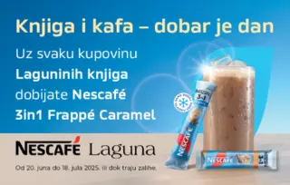 Akcija „Knjiga i kafa – dobar je dan“ od 20. juna do 18. jula 2025.