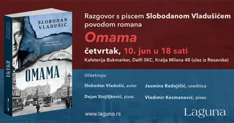 Razgovor s Vladušićem povodom novog romana u knjižari Delfi SKC - slika 1