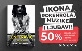 Autobiografija Lenija Kravica „Neka ljubav vlada“ upola cene samo na laguna.rs i delfi.rs do 30. juna 2026.