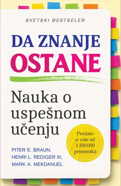 Slika 0 - Da znanje ostane: Nauka o uspešnom učenju