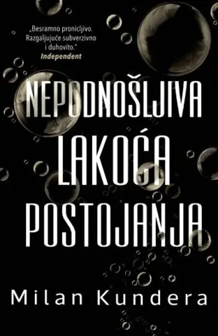 Roman koji je Milanu Kunderi doneo svetsku slavu: „Nepodnošljiva lakoća postojanja“ od 22. januara u knjižarama - slika 1