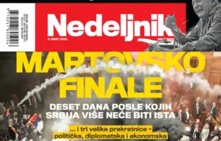 Nedeljnik u knjižarama Delfi