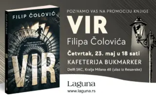 Promocija knjige „Vir“ Filipa Čolovića 23. maja