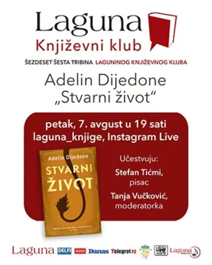 Lagunin književni klub na Instagramu – „Stvarni život“ sa Stefanom Tićmijem - slika 1