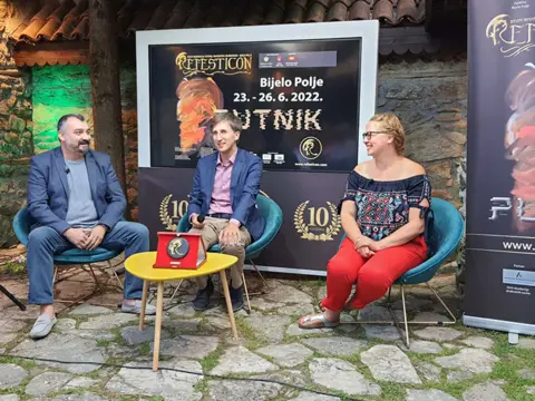 Branislav Janković dobitnik međunarodnog priznanja „Zlatni zmaj“ za doprinos razvoju fantastične književnosti - slika 2