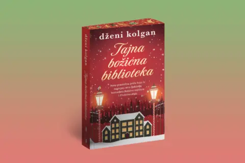 Topli književni zagrljaj – novi roman Dženi Kolgan „Tajna božićna biblioteka“ u prodaji od 8. decembra - slika 1