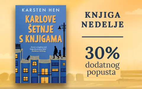 Knjiga nedelje – „Karlove šetnje s knjigama“ - slika 1