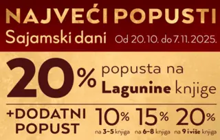 Ne propustite Sajamske dane u knjižarama do 7. novembra