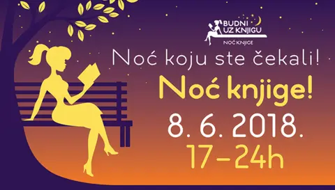 Noć knjige – 8. juna od 17 sati do ponoći! - slika 1